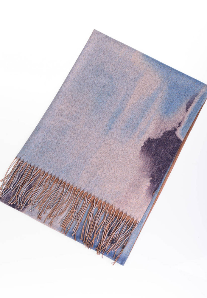 Szal Damski Brązowy