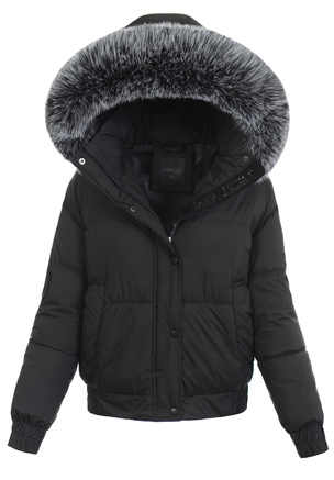 Damska Kurtka Zimowa Czarna