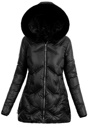Damska Kurtka Zimowa Czarna