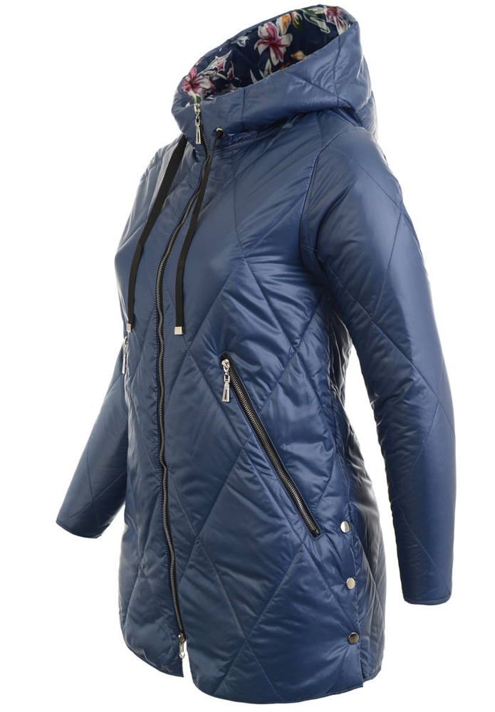 Kurtka Wiosenna Niebieska