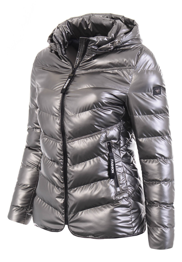 Damska Wiosenna Ortalion Kurtka Czarna