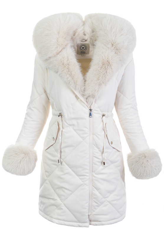 Parka Zimowa Brązowa