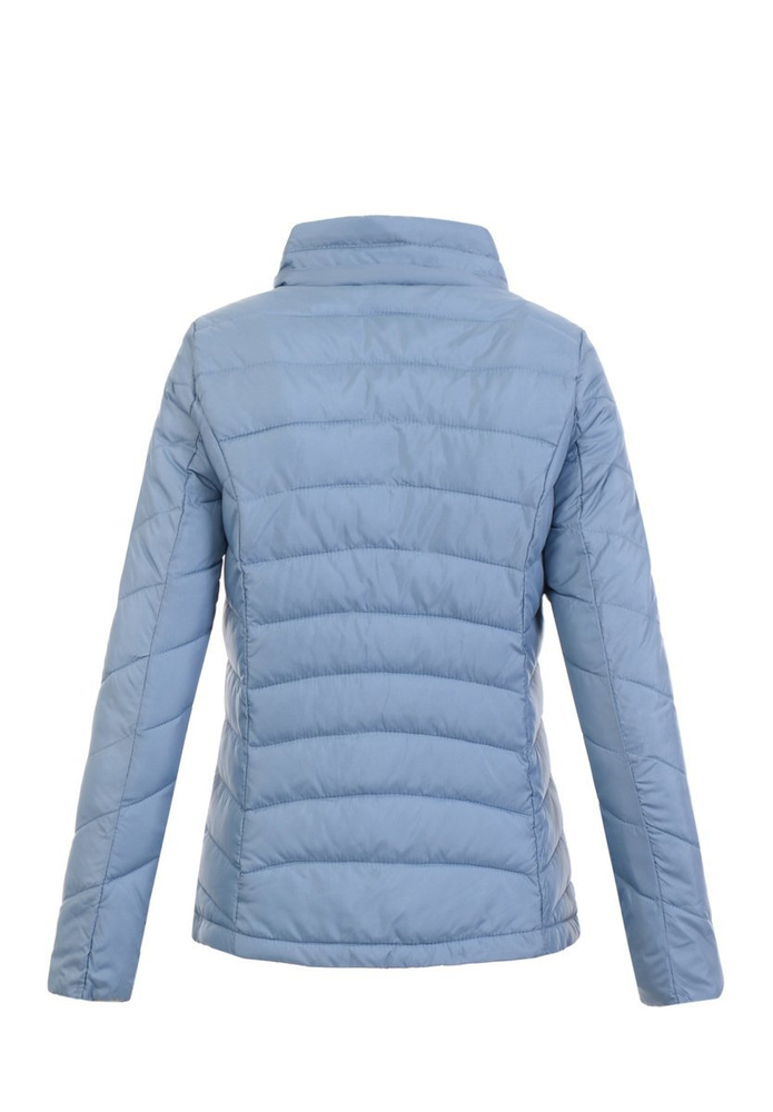 Damska Wiosenno-Jesienna Kurtka Niebieska