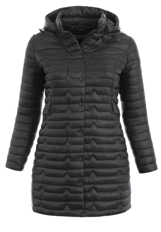 Kurtka Ortalionowa Wiosenna Czarna