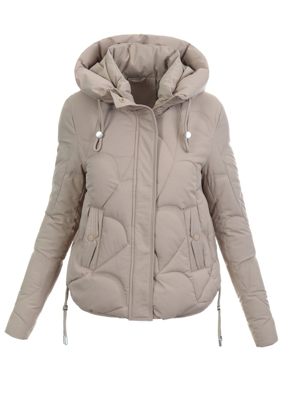 Kurtka Zimowa Ciemno Beżowy
