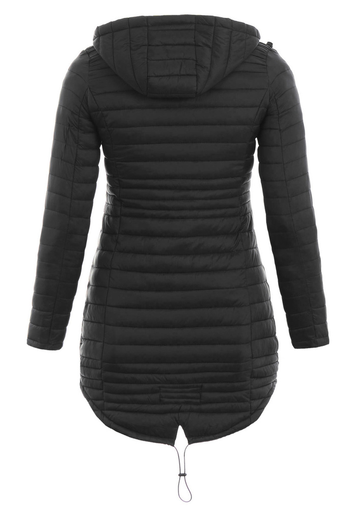 Kurtka Ortalionowa Wiosenna Czarna