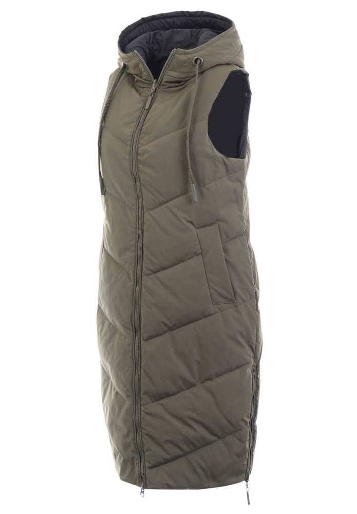 Damska Kamizelka Bezrękawnik Granat