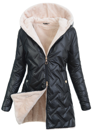 Damska Kurtka Zimowa Czarna