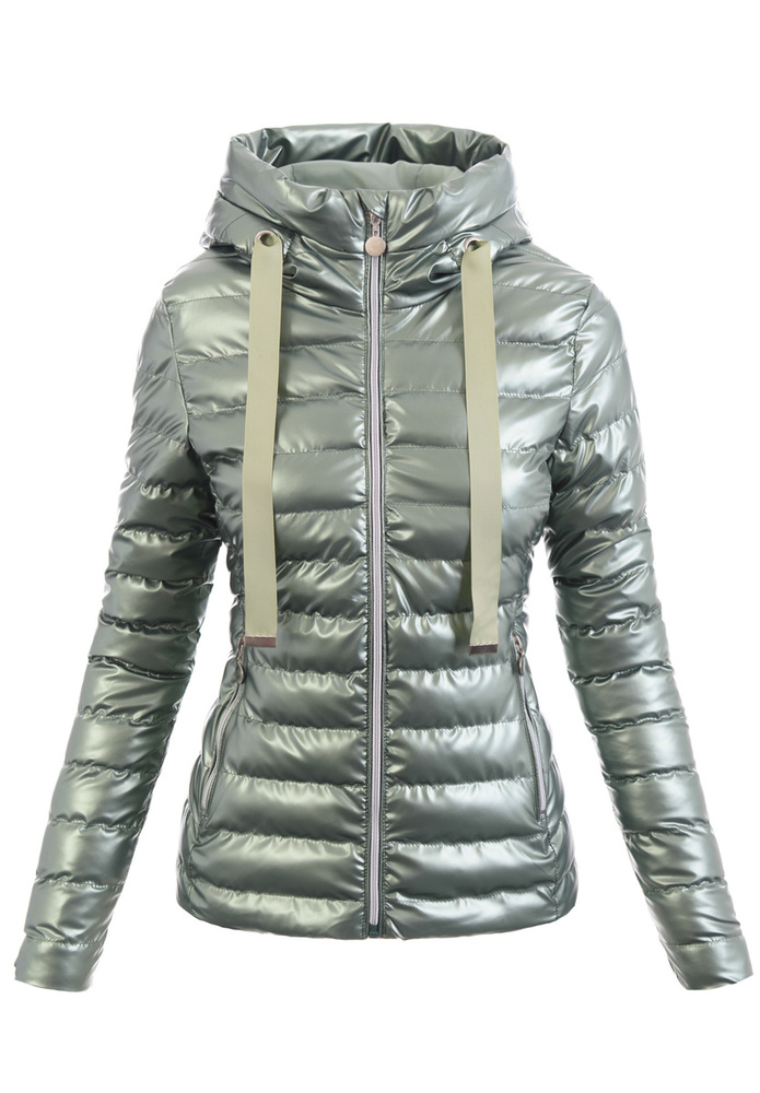Kurtka Parka Wiosenna Zielona