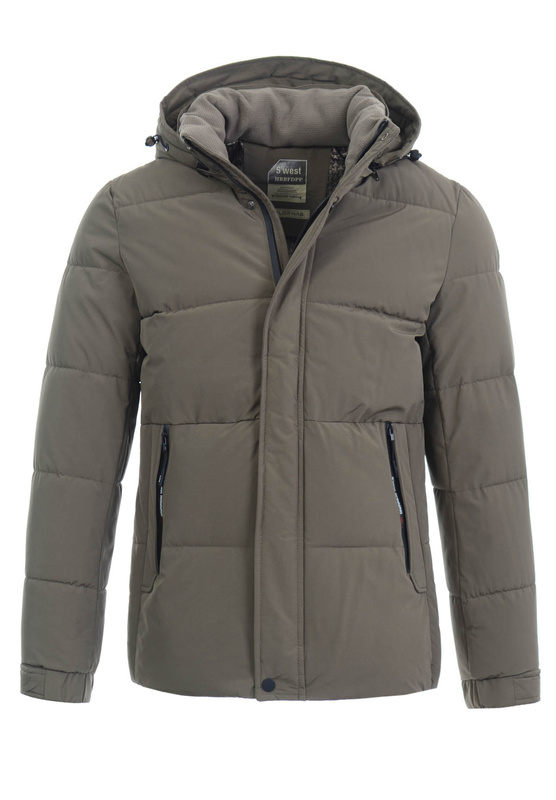 Męska Zimowa Kurtka Khaki