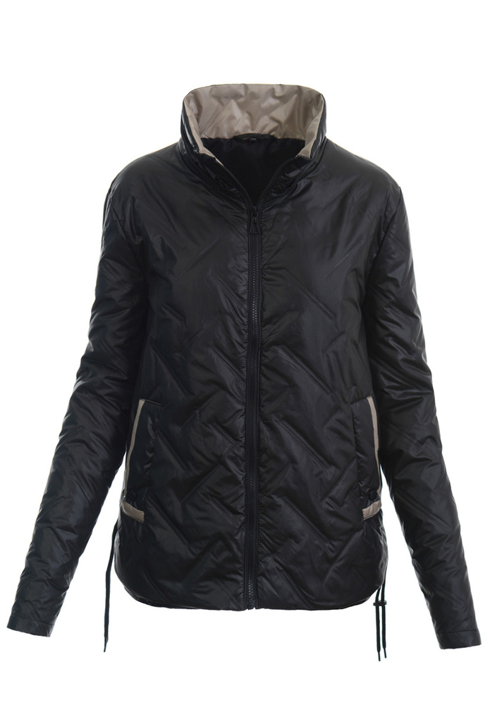 Kurtka Parka Wiosenna Czarna