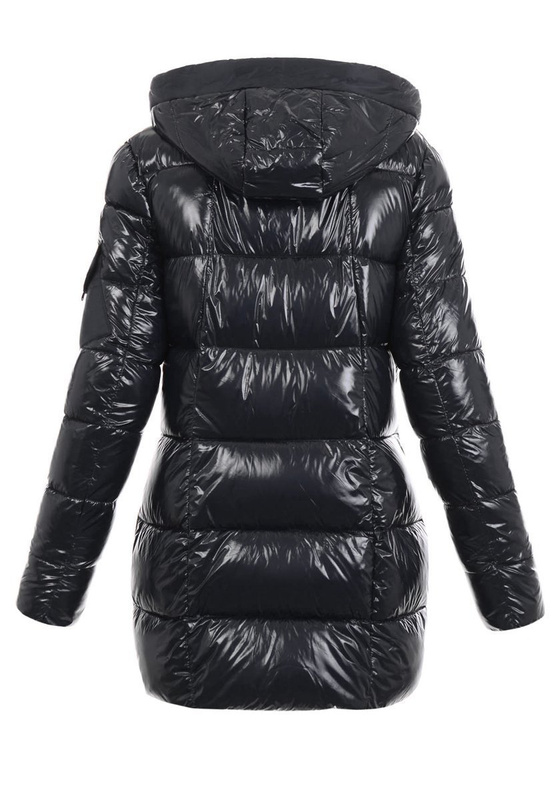 Damska Zimowa Kurtka Czarno-Żółta