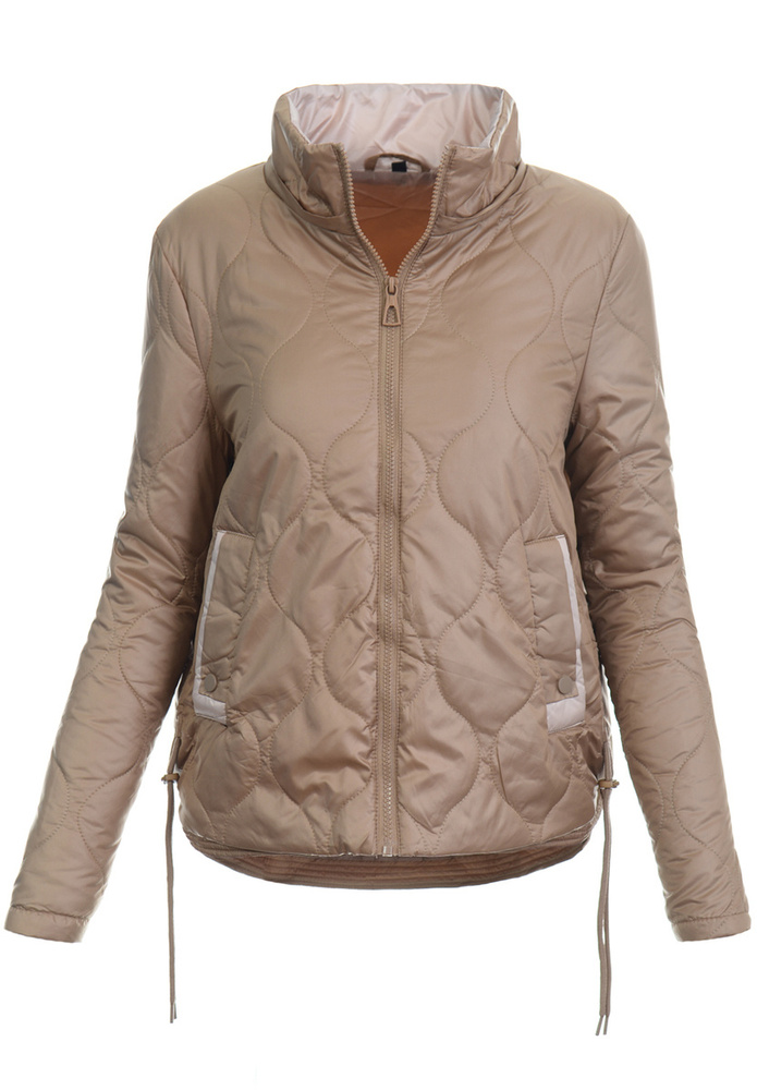 Kurtka Parka Wiosenna Cappuccino