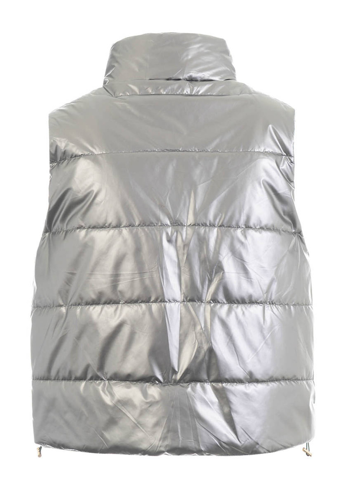 Damska Kamizelka Bezrękawnik Grafitowy