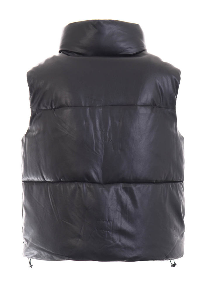 Damska Kamizelka Bezrękawnik Czarny