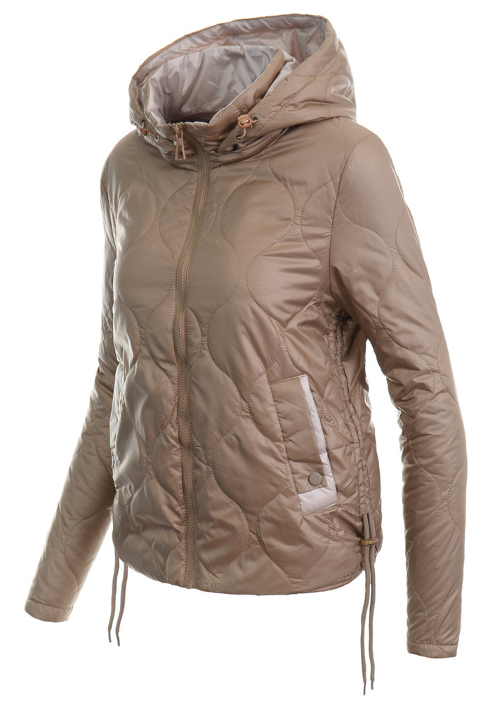 Kurtka Parka Wiosenna Cappuccino