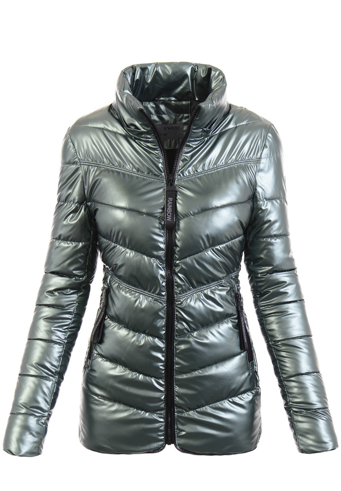 Damska Kurtka Zimowa Zielona