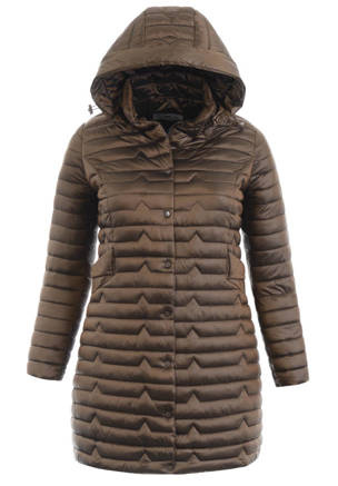 Kurtka Ortalionowa Wiosenna Brązowa