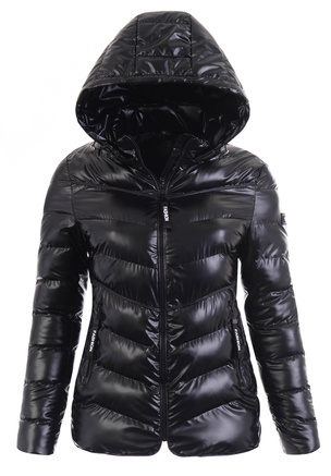 Damska Wiosenna Ortalion Kurtka Czarna