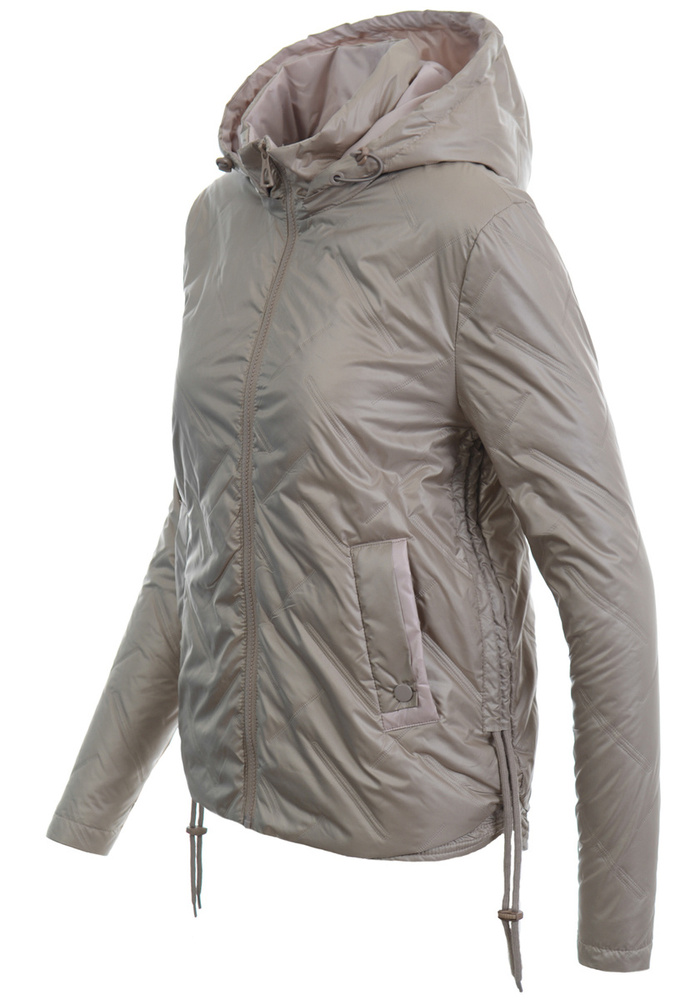 Kurtka Parka Wiosenna Cappuccino