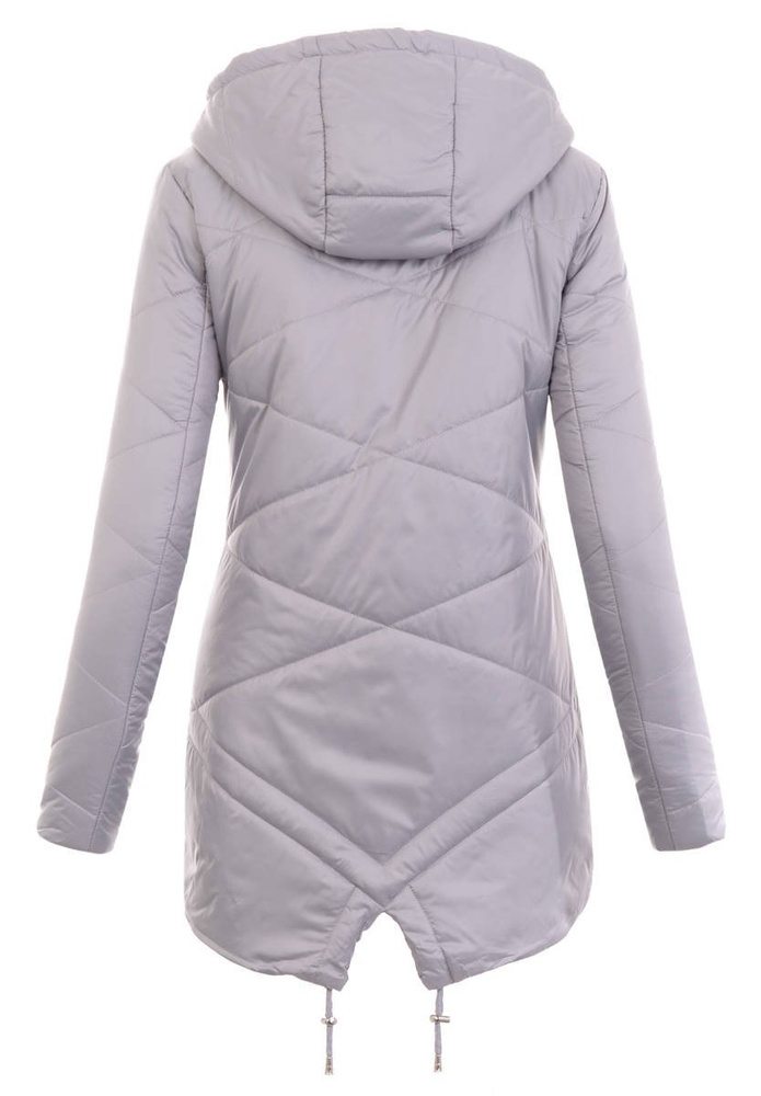Damska Wiosenna Kurtka Janka Szara