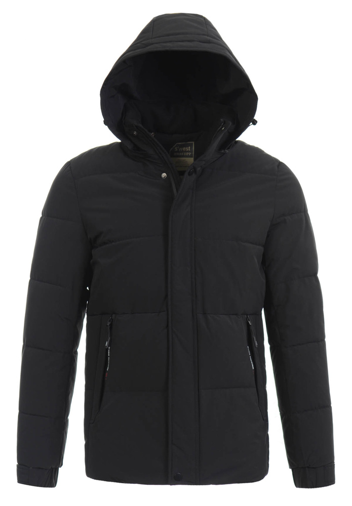 Męska Zimowa Kurtka Czarna