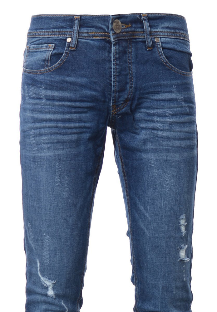 Męskie Spodnie Niebieskie