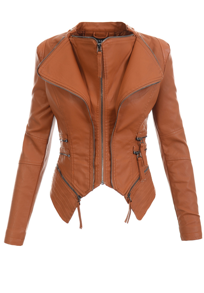 Damska Kurtka Ramoneska Czarna