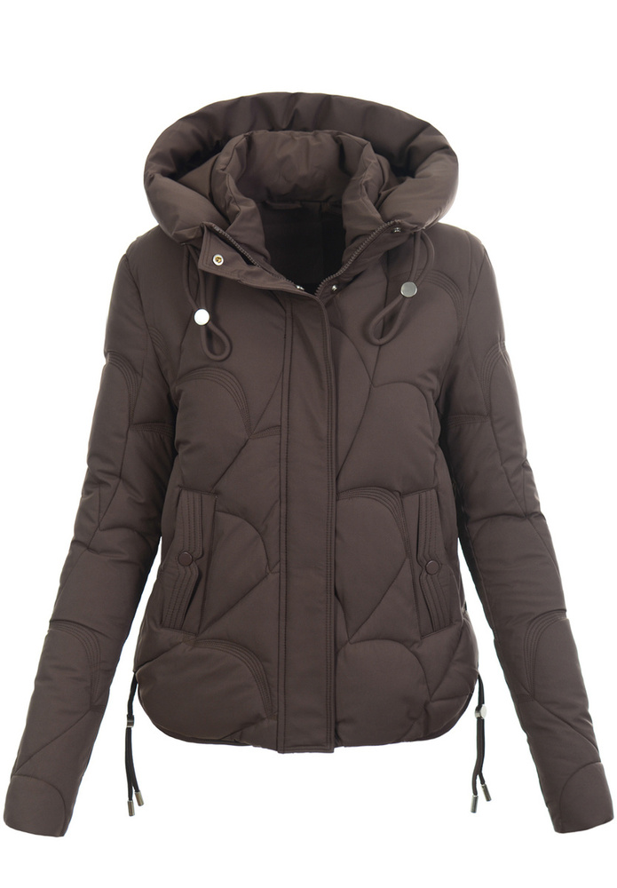 Kurtka Zimowa Brązowa