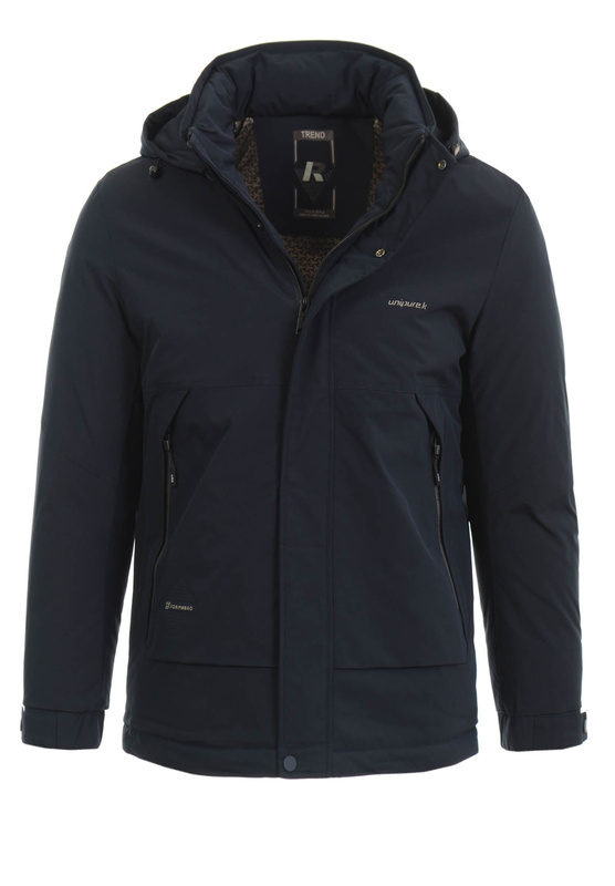 Męska Zimowa Kurtka Granatowa