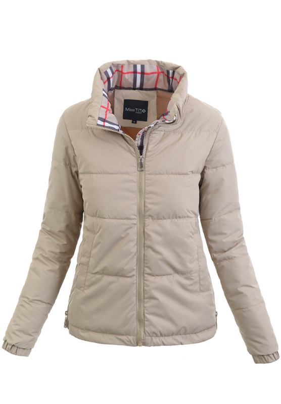 Kurtka Parka Wiosenna Beżowa