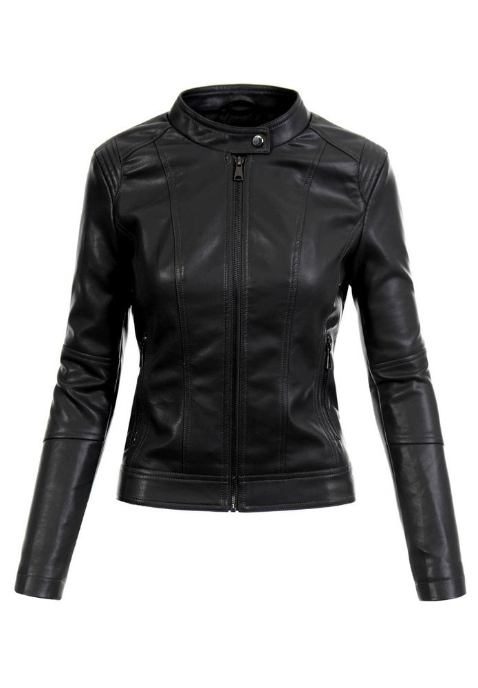 Damska Kurtka Ramoneska Czarna