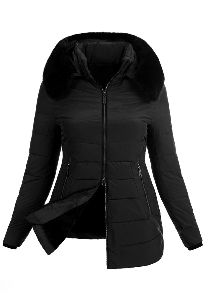 Damska Kurtka Zimowa Czarna