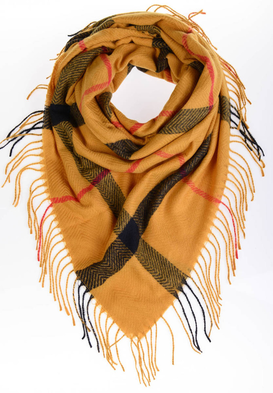 Damska Chusta Żółta