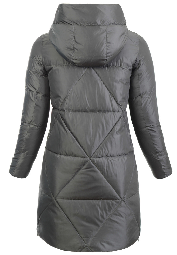 Damska Zimowa Ortalionowa Kurtka Khaki