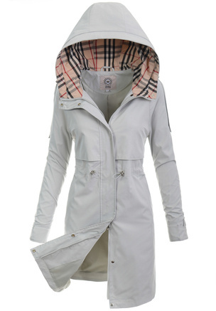 Kurtka Parka Wiosenna Szara