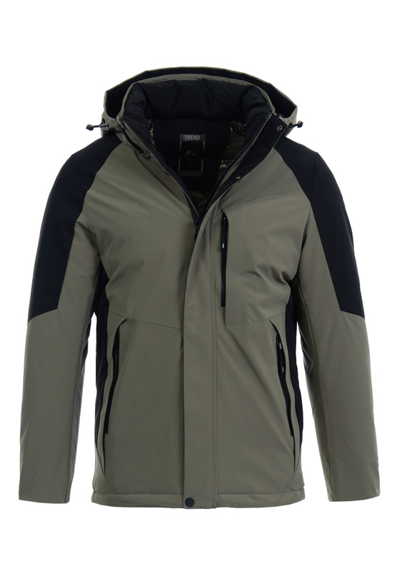 Męska Zimowa Kurtka Khaki