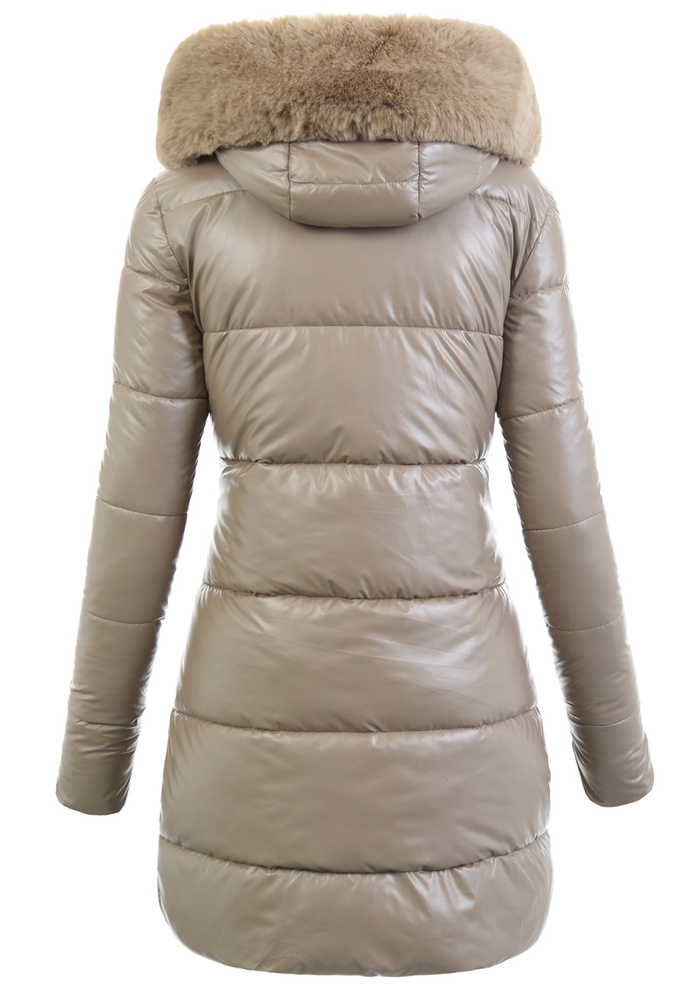 Damska Kurtka Zimowa Cappuccino