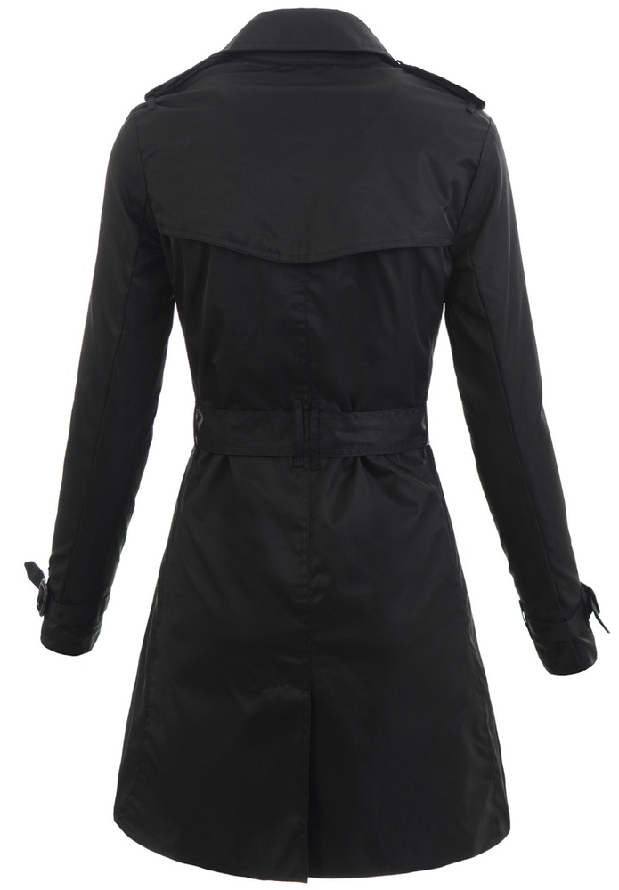 Kurtka Parka Wiosenna Czarna