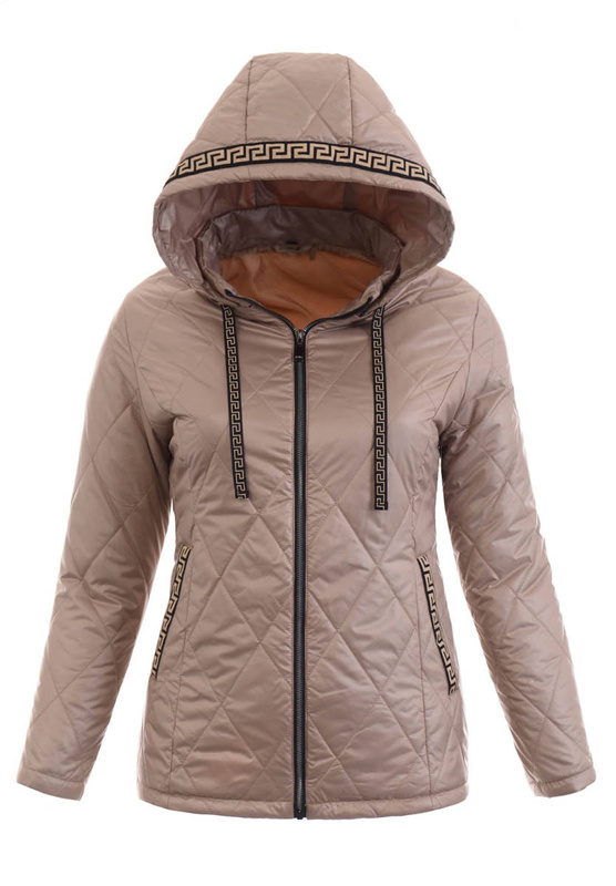 Kurtka Wiosenna Beżowa