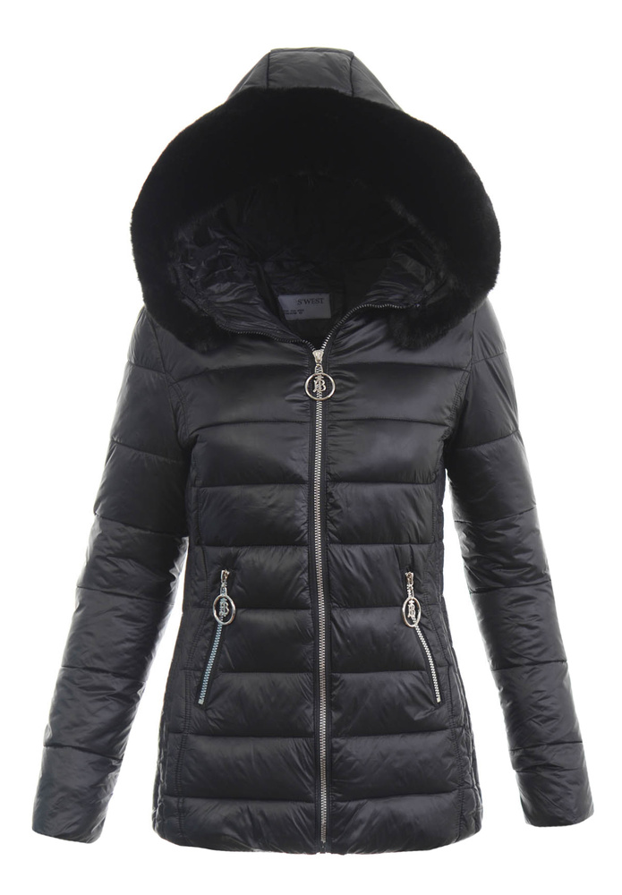 Damska Kurtka Zimowa Czarna