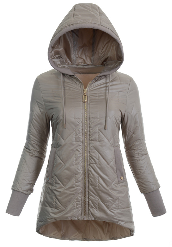 Kurtka Parka Wiosenna Cappuccino
