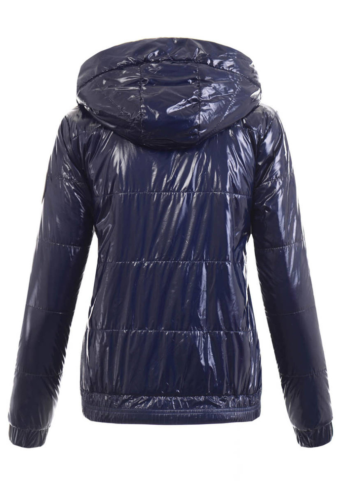 Damska Wiosenna Ortalion Kurtka Czarna