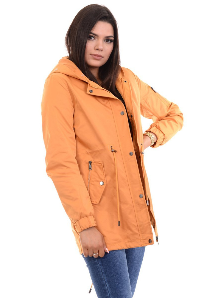 Damska Parka Kurtka Zimowa 3w1 Camel