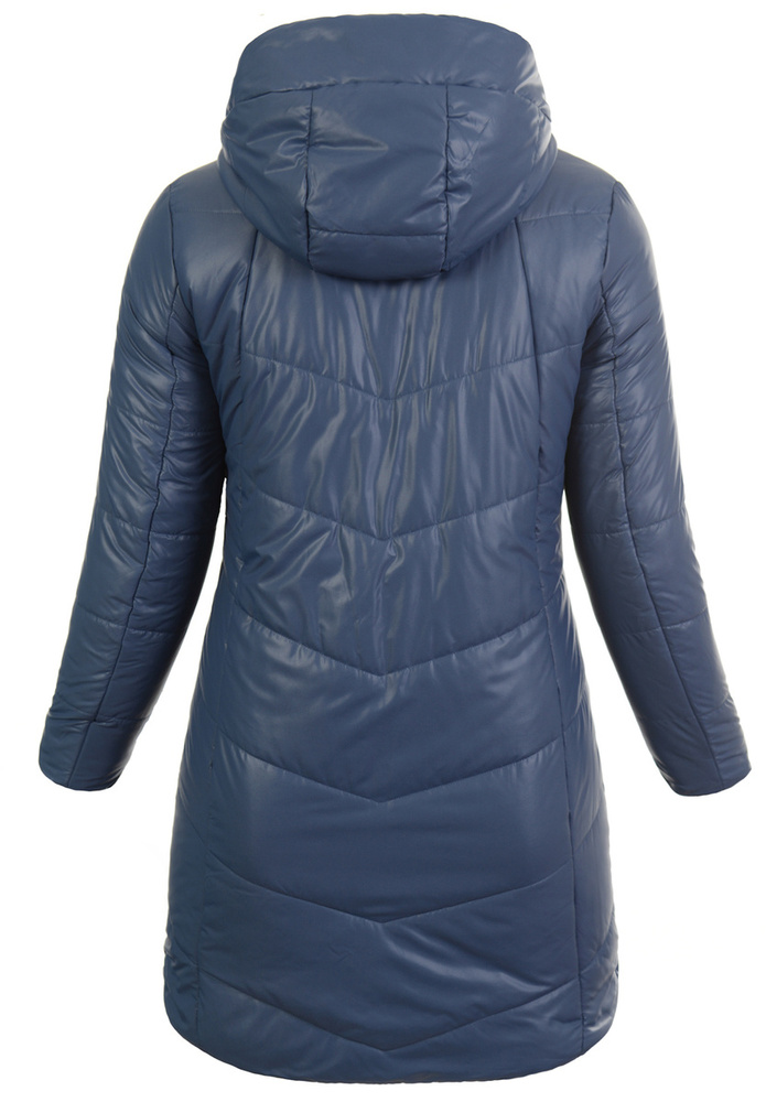 Damska Kurtka Zimowa Niebieska