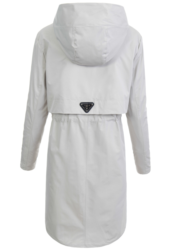 Kurtka Parka Wiosenna Ecru