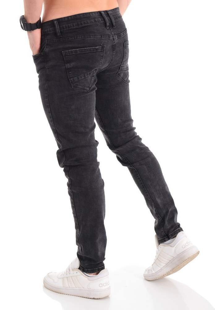 Męskie Spodnie Czarne