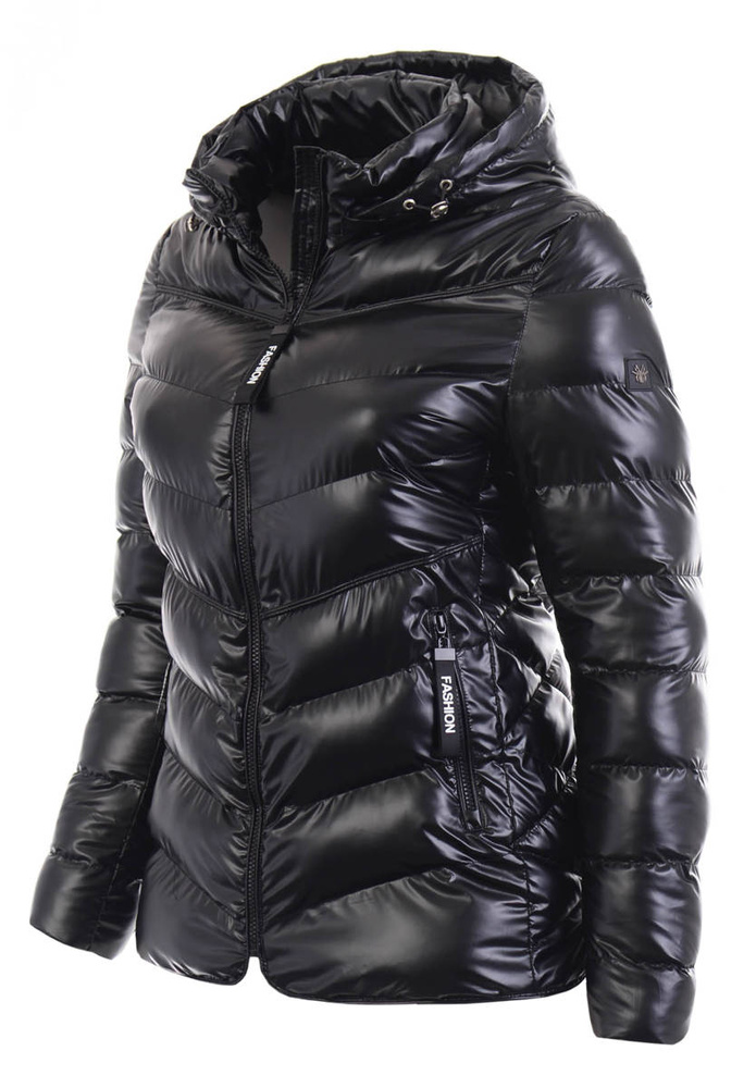 Damska Wiosenna Ortalion Kurtka Czarna