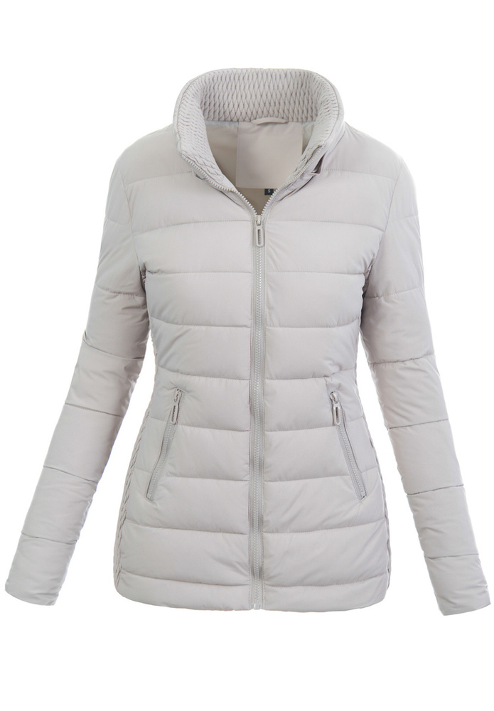 Damska Kurtka Zimowa Beżowy