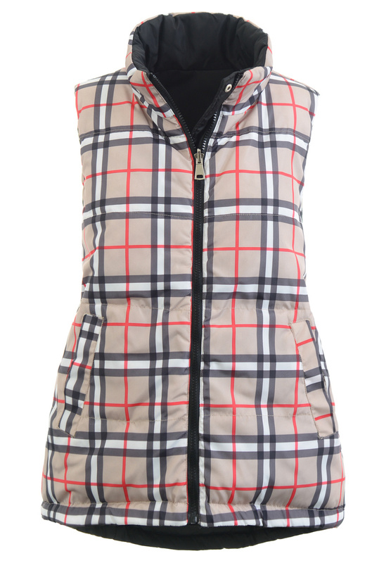 Damska Kamizelka Bezrękawnik Czarna